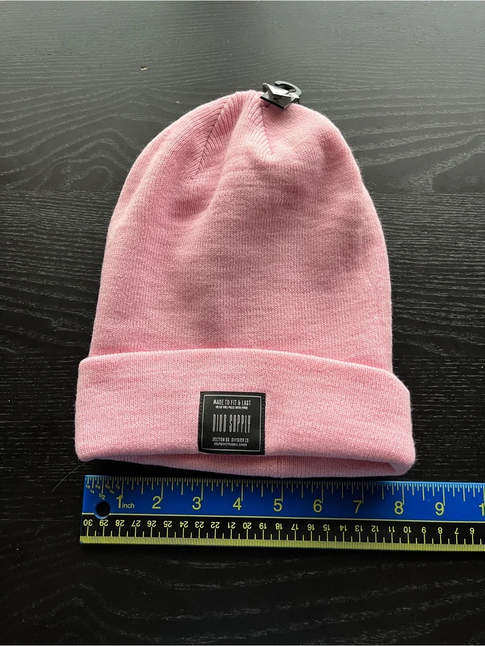 Bond Supply Pink Beanie Knit Cuffed Winter Hat Unisex One Size NWT